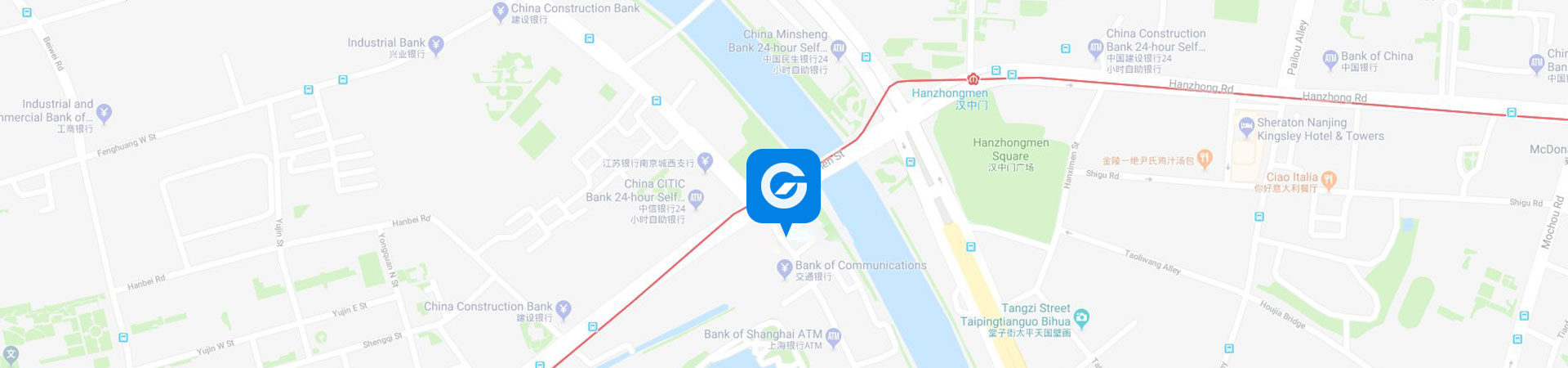 9F, Golden eagle, Hanzhong new building, NO.1 Hanzhongmen street Nanjing P.R.China